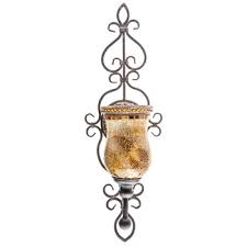 To add some pizazz you can get engraved letter blocks that spell out time. Amber Mosaic Glass Wall Sconce Hobby Lobby 567065