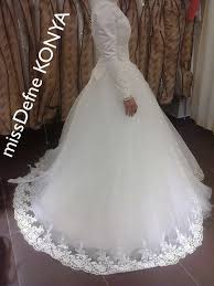 Tesettur Gelinlik Te Ayricalik Size Ozel Dikim Tesettur Gelinlikler Kapali Gelinlikler Gelinlik Missdefne Konya Dan Alinir Wedding Dresses Muslim Fashion Nikah