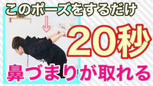 鼻の粘膜を開けば鼻づまりが治る 最短解消法 youtube 鼻づまり 解消 鼻づまり 治る
