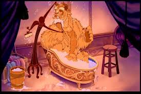 Beast S Golden Claw Foot Bathtub Inside Castle From Disney S Beauty And The Beast Disney Beauty And The Beast Beast S Castle Inside Castles