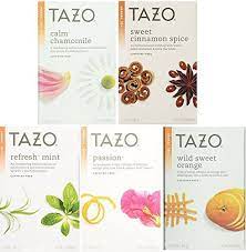 Tazo Herbal Tea 5 Flavor Variety Pack Sampler Pack Of 5 100 Bags Total Click Image To Review More Details Note It S An Aff Tea Sampler Tazo Assorted Teas