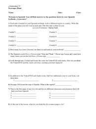 Learn vocabulary, terms and more with flashcards, games and other study tools. Spanish 1 Avancemos 1 Scavenger Hunt Textbook Spanish Language