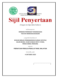 Sungai siput is a town, mukim in kuala kangsar district, perak, malaysia, covering 155.141 hectares, 61.5% of the total area of kuala kangsar. Sijil Seminar