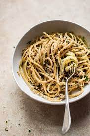 Heat the remaining 2 tablespoons olive oil in a large skillet and fry the anchovies for 3 minutes. Easy Canned Tuna Pasta Ready In 15 Minutes Salt Lavender