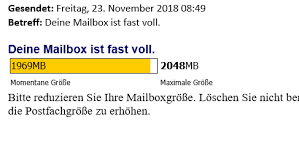Also zu händen des herrn mustermann oder in kurzform z.hd. Microsoft Outlook Phishing Versuch Vorsicht Bei Postfach Voll Mails