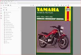 Yamaha xj900 seca xj 900 exploded view parts list diagram schematics here. Yamaha Xj650 750 Fours Owners Workshop Manual Pdf Download Heydownloads Manual Downloads