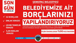 İnteraktif vergi yapılandırma başvuru ekranı: Emlak Ctv Ve Su Borclari Yapilandirma