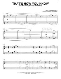 Dedicate a song with words meant just for you? Enchanted Movie And Amy Adams Sheet Music To Download And Print