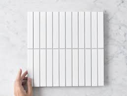 This tile looks amazing in a bathroom, as a feature tile around the fireplace or as a kitchen splashback. Palm Beach Grey Encaustic Look Tile Tilecloud