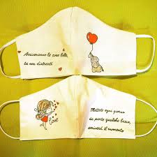 A new mascherine, a new you. Mascherine Face Mask Tableware