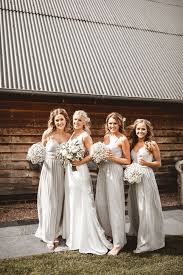 Baby S Breath Bridesmaid Bouquets Babys Breath Bouquet Bridesmaids Wedding Bridesmaid Dresses Bridesmaid Gown