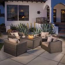 This fire pit can wow the crowd and give you all the access you need for your drinks. 8 Patio Furniture Ideas Patio Furniture Patio Outdoor Furniture Sets