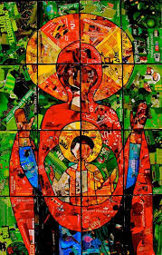 The Daily Office Mary And Jesus Christmas Advertising Art Quilts