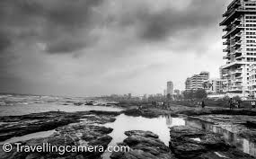 Bandstand in awesome weather at Mumbai