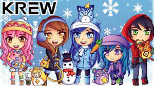 What's your role if you were part of the krew? Krew Winter Themed Speed Paint Youtube