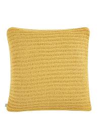 Padded cushion provides the comfort for your sitting bones. Catherine Lansfield Knitted Cushion Very Co Uk