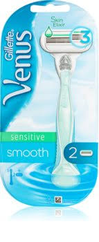 Gillette venus original rasierer + 1 rasierklinge, 1 st. Gillette Venus Sensitive Smooth Rasierer Ersatzklingen 2 Pc Notino