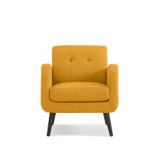 brady armchair yellow accent chairs furniture armchair