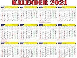 Download kalender nasional dan jawa 2021 : Download Kalender 2021 Indonesia Pdf Lengkap