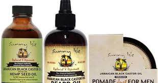 Sunny Isle Jamaican Black Castor Oil Beard Oil Pomade For Men 4oz And Jbco Hemp 4oz Combo Black Castor Oil Beard Oil Jamaican Black Castor Oil