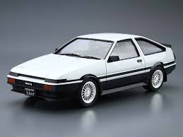 Maybe you would like to learn more about one of these? Toyota 1985 Ae86 Sprinter Trueno Gt Apex 1 24 Scale Model Kit