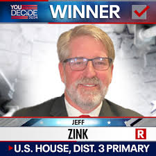 DIST. 3 RACE CALLED: Jeff Zink wins Republican nomination for U.S. House in  Arizona's 3rd Congressional District, AP says.  https://www.fox10phoenix.com/news/2024-arizona-live-primary-election-results