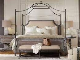 Across each of these points is draped a fabric for canopy bed frames usually don't come with the canopy included, which means that you have the freedom to choose exactly the type of material and. Hooker Furniture True Vintage Soft Driftwood King Size Canopy Bed Hoo570190166