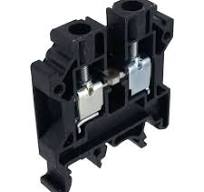 50A TERMINAL BLOCK 600V #22-#8AWG 8MM BLACK