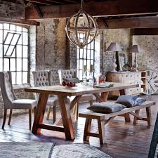 Kipling Fabric Dining Chair Cream Oak Barker Stonehouse Dining Table With Bench Oak Dining Table Contemporary Dining Room Sets