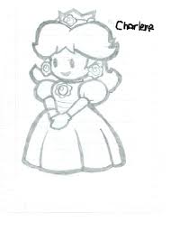 Free printable mario coloring pages for kids. Paper Princess Daisy By 22artrox22 On Deviantart