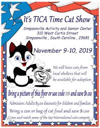 Join us at companion cat world and get a membership card, savings, and fun events! Cat Show It S Tica Time Wjmz 107 3 Jamz