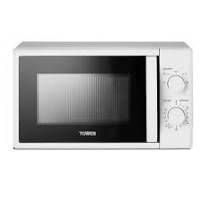 I bought a new microwave. 20l 700w Manual Microwave T24034 By Tower White Look Again
