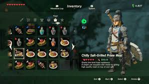 Simply coming into contact with a lynel is more damaging, doing two full hearts of damage to link when he wears the blue mail. Zelda Breath Of The Wild The 10 Best Recipes And How To Cook Them
