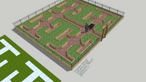 Click for an up close look at this potager design layout for a raised bed vegetable garden. Hyper Efficient Keyhole Raised Bed Layout 3d Warehouse