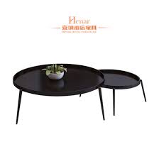 Shop for round modern coffee tables and the best in modern furniture. China Black Metal Round Nesting Coffee Table Tea Table China Coffee Table Metal Coffee Table
