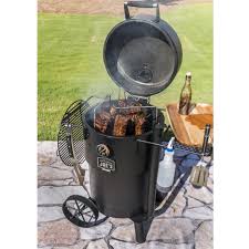 When the heat is on, the bronco. Oklahoma Joe S Bronco Drum Smoker Grills Smokers Patio Garden Garage Shop The Exchange