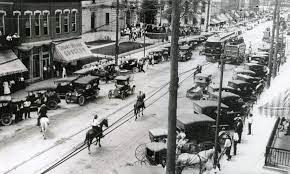 An Old Photo Of What Of A Parade On Broadway In Downtown Greenville Ohio Via 520 4th Tumblr Greenville Ohio Old Photos Ohio