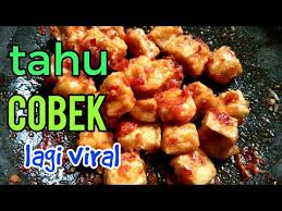 Jajan tahu crispy yg lagi viral dan pada doyan, terus berujunglah saya kepo buat goreng sendiri. Tahu Cobek Yang Lagi Viral Youtube