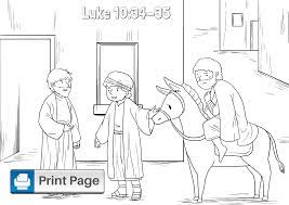 Each printable highlights a word that starts. Free Good Samaritan Coloring Pages For Kids Printable Pdfs Connectus