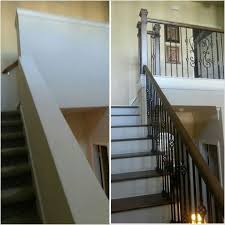 Pin By Melanie Vaden On No Place Like Home Staircase Remodel Attic Renovation Staircase Makeover