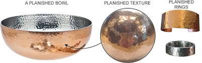 PLANISHED / HAMMERED FINISH (HAND FINISH)