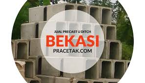 Harga jual & pemasangan cover u ditch murah! Harga U Ditch Bekasi 2020 Precast Saluran Air Selokan Pabrik
