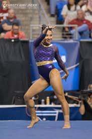 Usagymnastics Myia Hambrick Lsu 2017 Ncaa Championships Semifinal Ii X Female Gymnast Gymnastics Girls Artistic Gymnastics