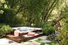 The deck can include benches, gates and other exciting treatments that create cohesion for the entire area. 11 Sunken Hot Tub Ideas With Photos Upgraded Home