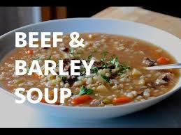 La Preferee De Tous La Soupe Au Barley Ma Fourchette Beef Barley Soup Beef Barley Soup Recipes Barley Soup