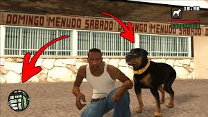 Secret Dog Location In Gta San Andreas Dog Cheat Code Youtube