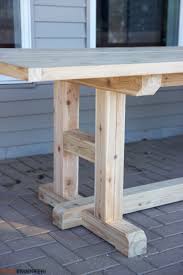 The older the kitchen table, the greater the chance its metal legs show at least a little rust. H Leg Dining Table Rogue Engineer