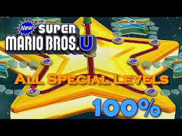 After beating bowser in world 8, a player can use a pipe to transport themselves to superstar road and play one level for each completed area of the world map. New Super Mario Bros U All Secret Levels All Star Coins On Superstar Road 100 Youtube