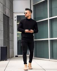 Pin On Turtle Neck Outfit Men