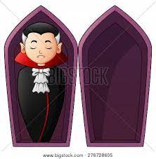 The coffin was wide open. Cartoon Sleeping Cute Vector Photo Free Trial Bigstock